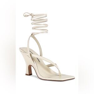 A’mmonde Atelier sold at revolve leather the Aza wedge lace up heels